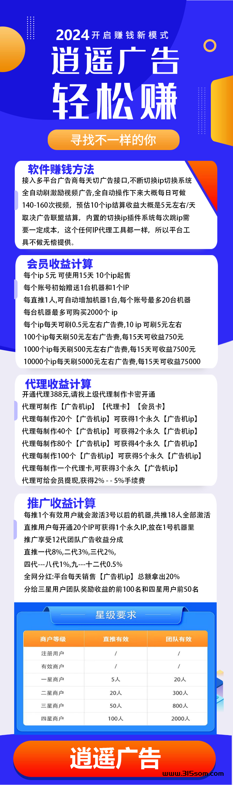 逍遥广告，自动刷广告 - 首码项目网-首码项目网